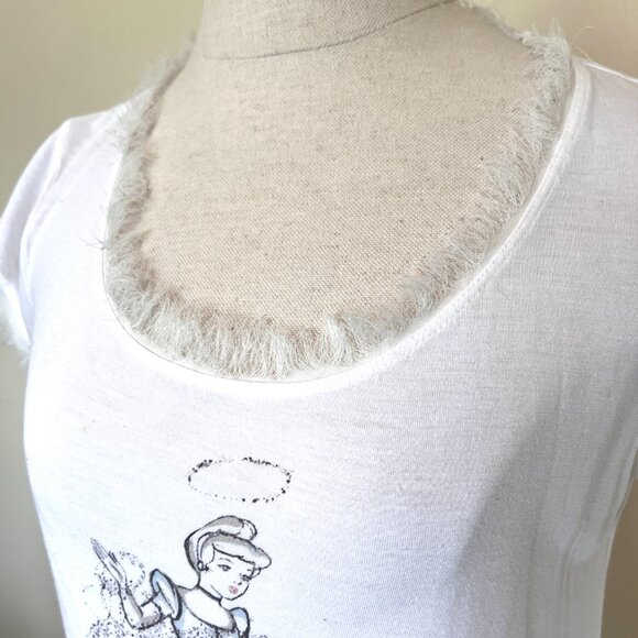 Disney Cinderella Tshirt - White - Size Small - Picture 2 of 9